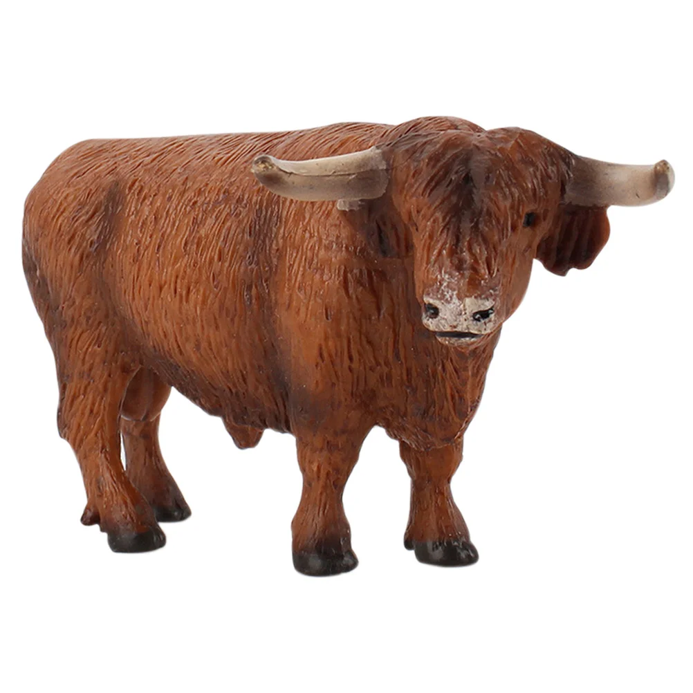 

Cattle Model Toy Animal Animals Figure Cow Forest Ox Woodland Figurines Ornament Farmmodels Static Statue Simulation Toys