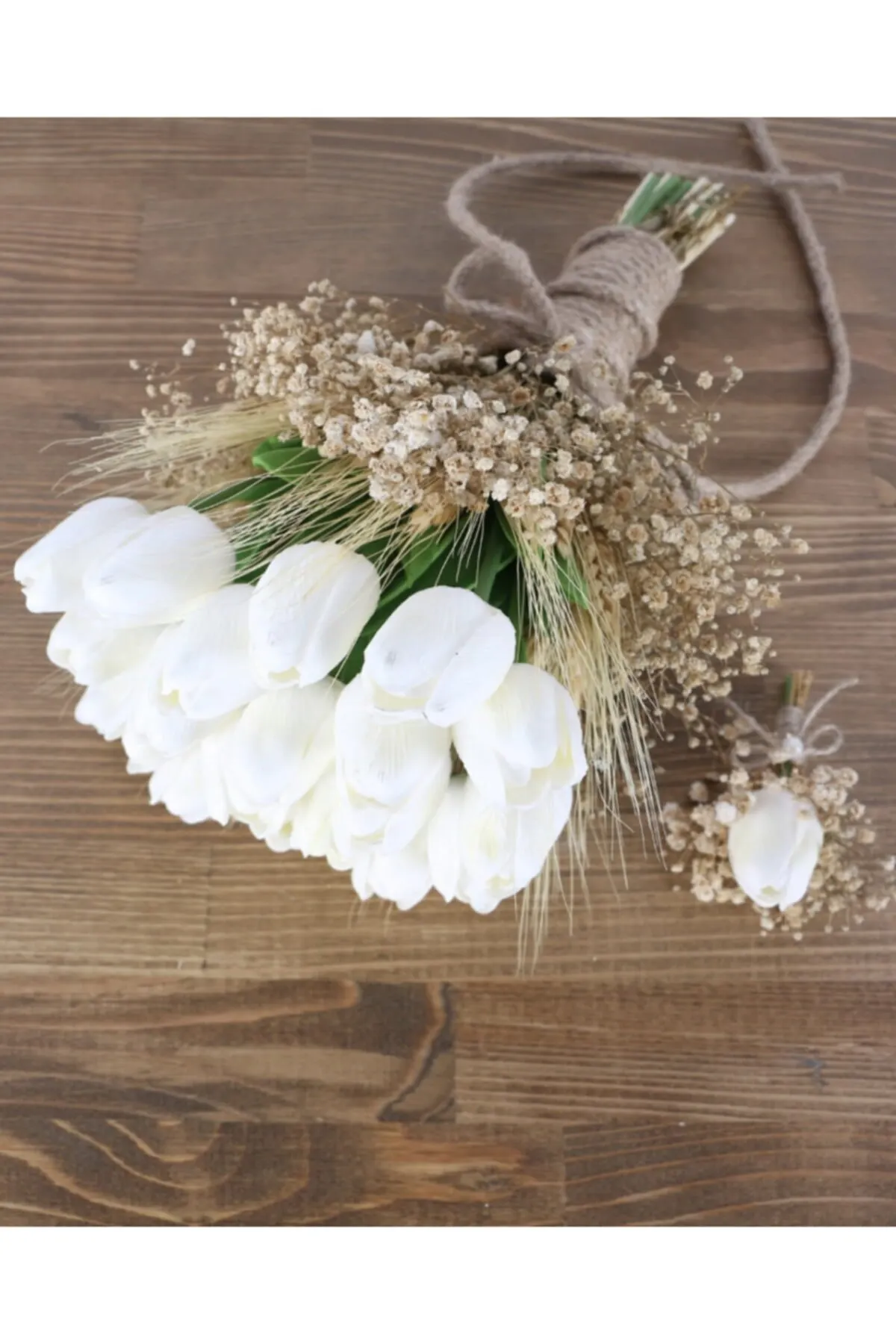 

Bridal Accessories Bridal Bouquet And boutononnwedding Handmade For Bride And Bridesmaids