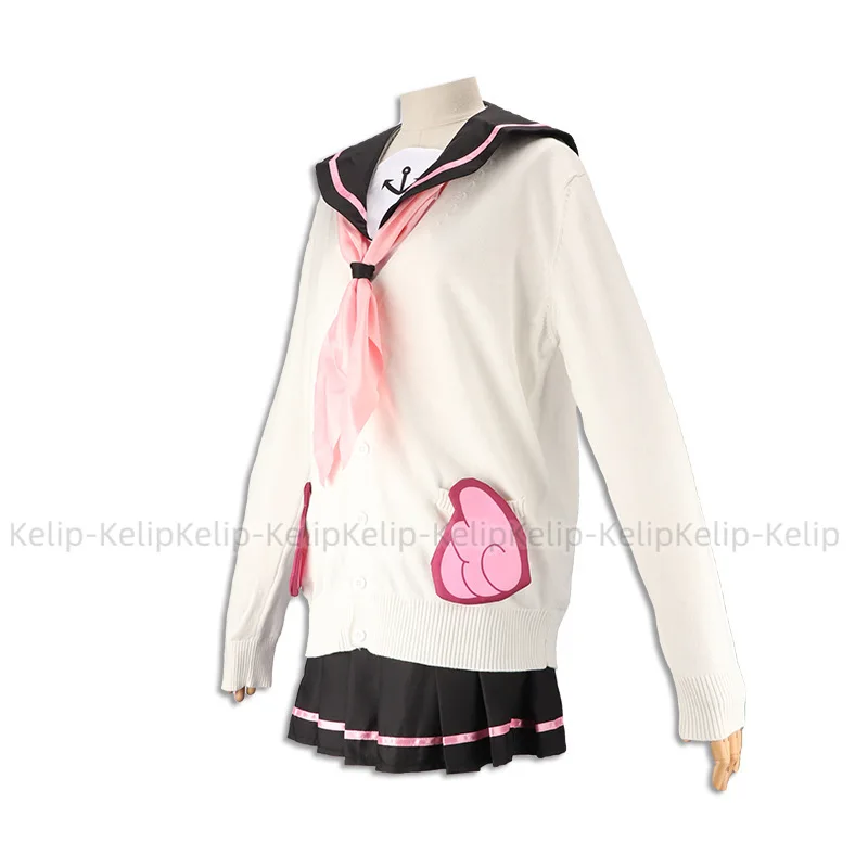 Аниме игра Azur Lane HMS Единорог Косплей Костюм Свитер Пальто JK Униформа Юбка Парик