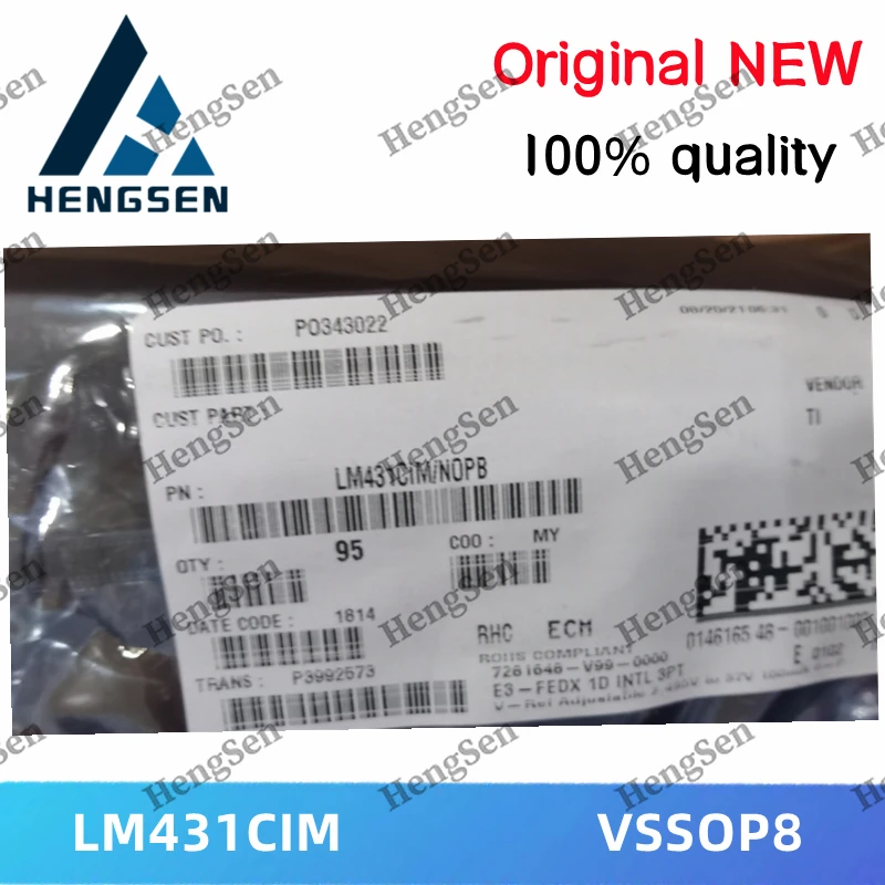 

Интегральный чип LM431CIM LM431C, 100% новый и оригинальный, 10 шт./партия