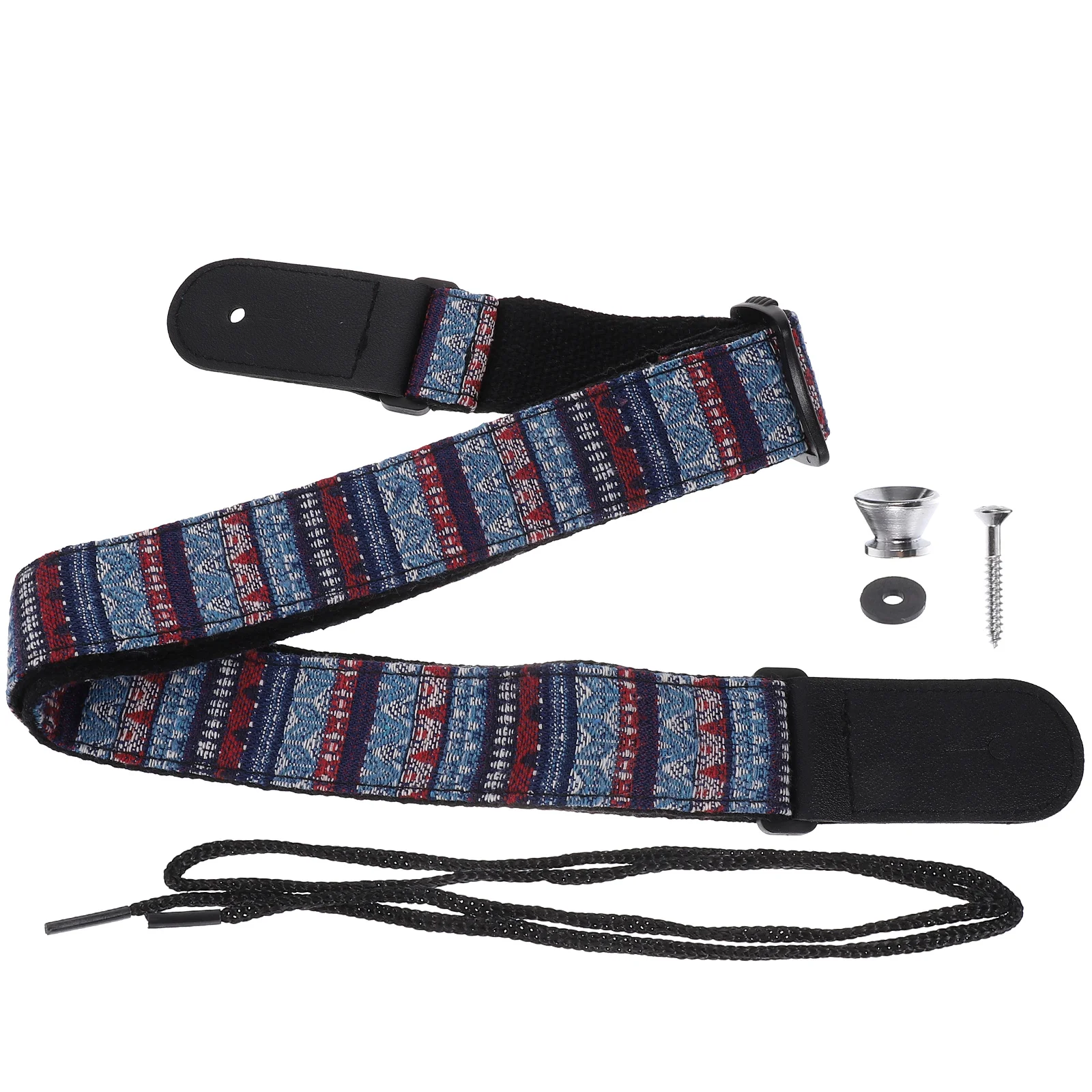 

Ethnic Style Strap Ukulele Neck Belt Guitar Straps Electric Vintage Adjustable Classic Shoulder Stand