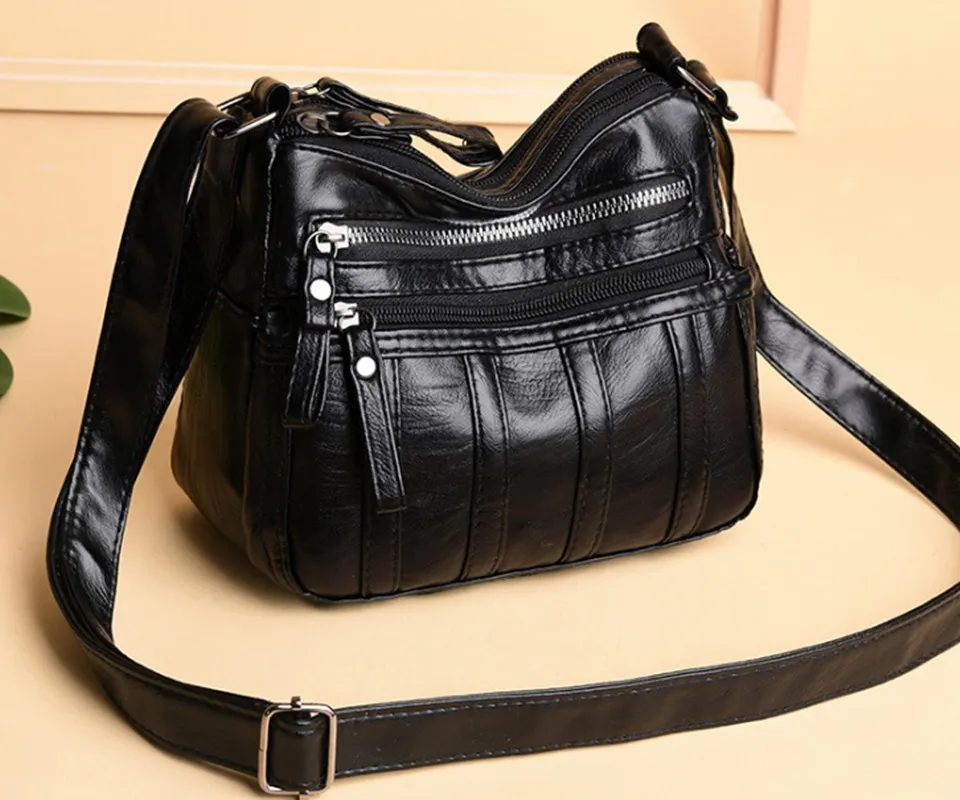 

Women Shoulder Bags for Ladies Crossbody Bags Simple Fashion Female Handbag Soft Small Leather Designer Bags