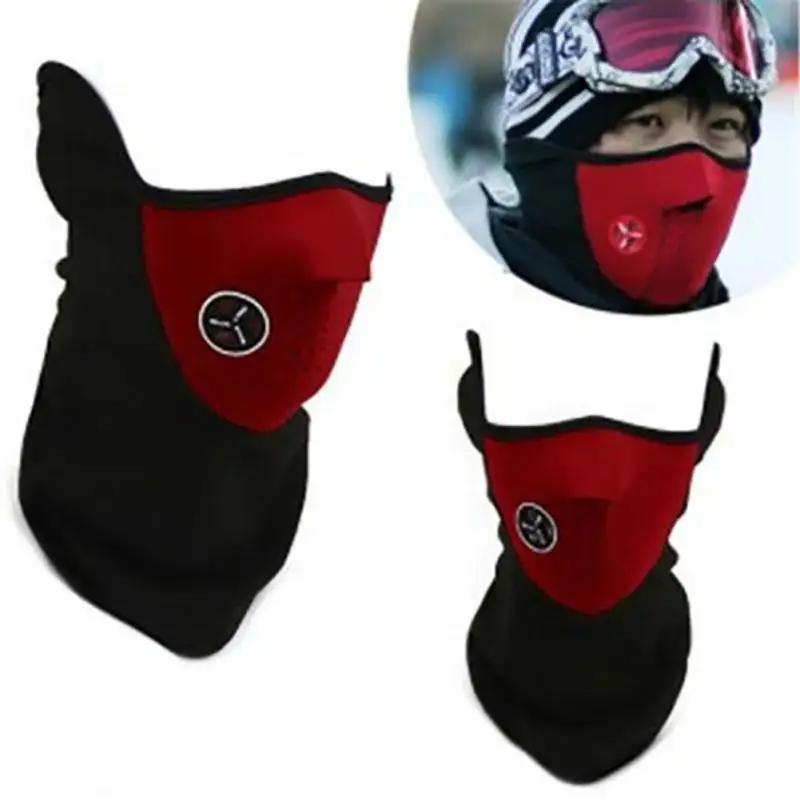 

Зимняя велосипедная маска, Флисовая теплая Ветрозащитная маска для лица, Балаклава, лыжная маска, шапка для рыбалки и катания на лыжах, голо...