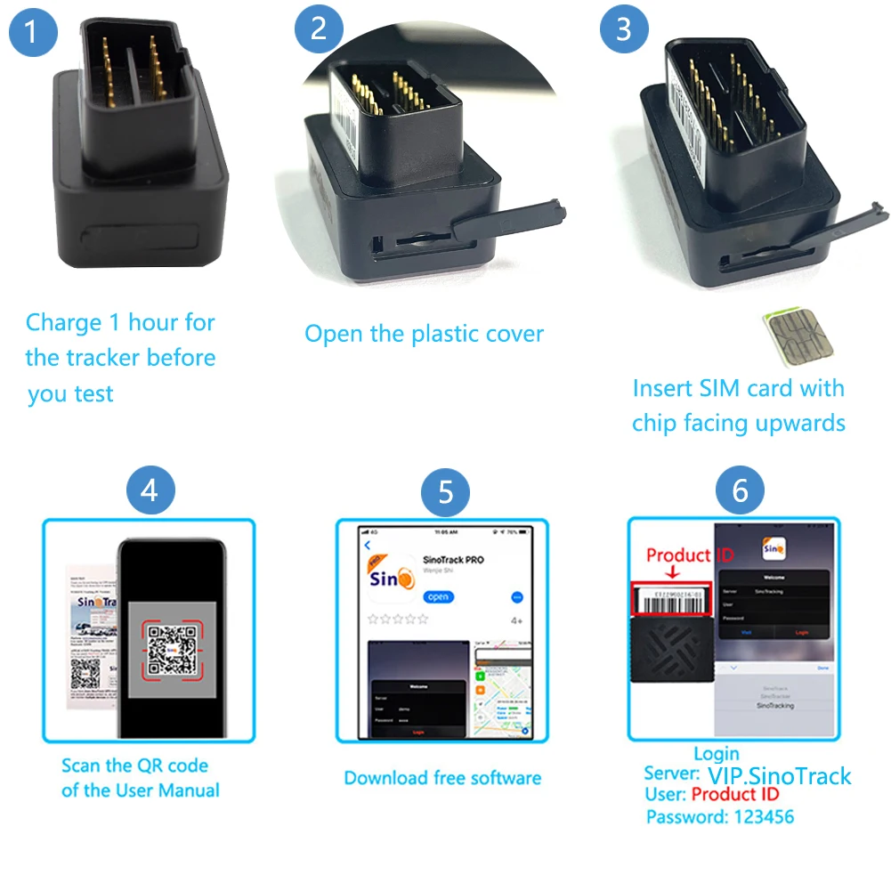 Новый мини-OBD GPS голосовой монитор трекер 16PIN OBD II Plug Play автомобильное устройство