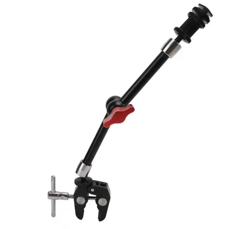 

Camera Crab Clamp 11in High Stability Sturdy Camera Support Arm for Flash Light