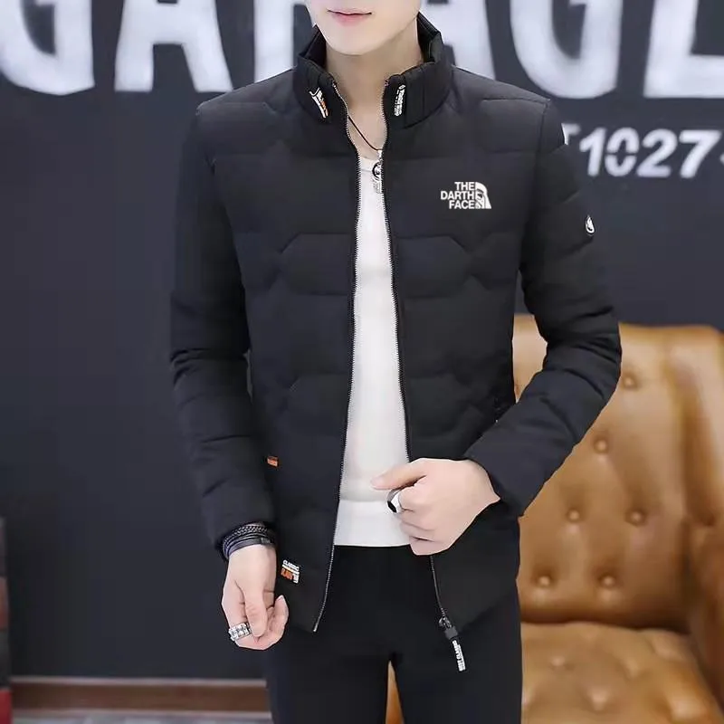 Men's new winter jacket men's thickened down jacket casual fashion outdoor men's warm jacket jacket