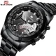 2022 New Mens Sports Watches Fashion Stainless Steel Luxury Luminous Waterproof Calendar Quartz Men's Watches Relogio Masculino Other Image
