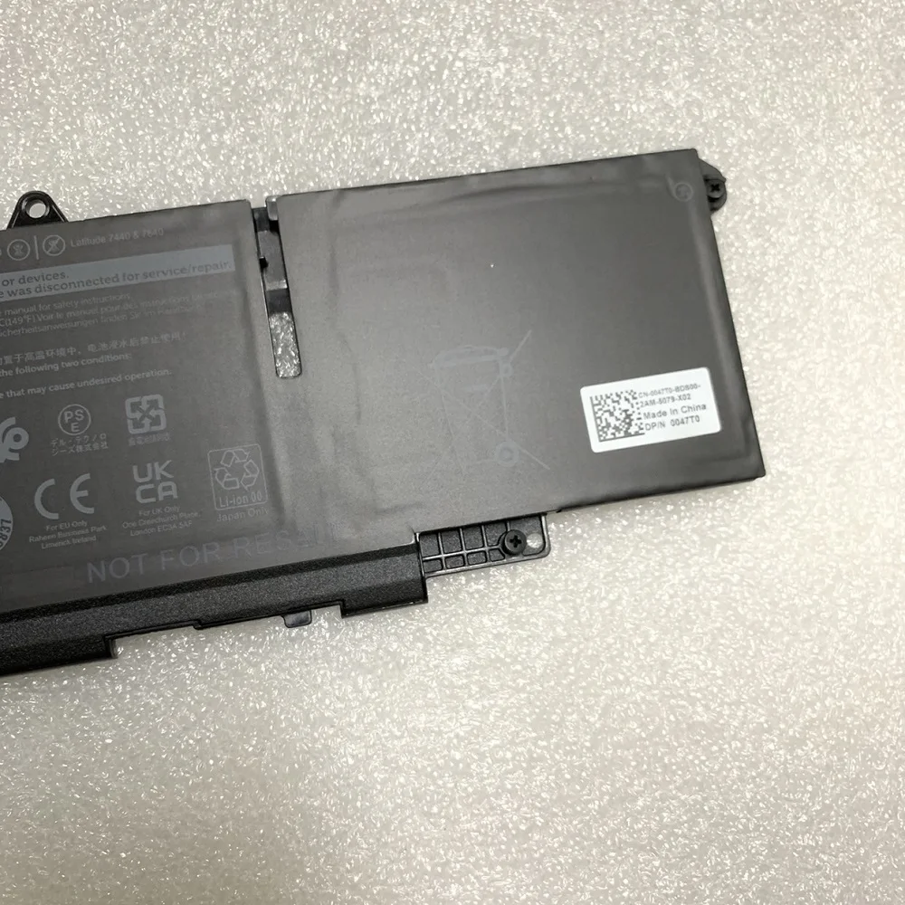 Новый аккумулятор для ноутбука WW8N8 DELL Latitude 7340 7440 7640 65/78 047T0 3ICP6/4878 11 4 мАч в 57Wh