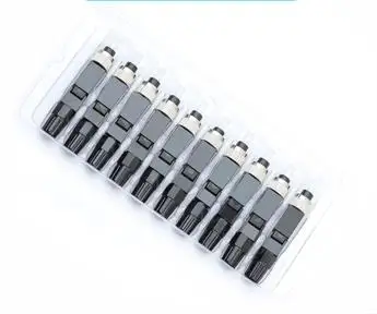 FTTH embedded quick connector carrier-grade FC round head single-mode fiber optic cold connector leather cable cold connector