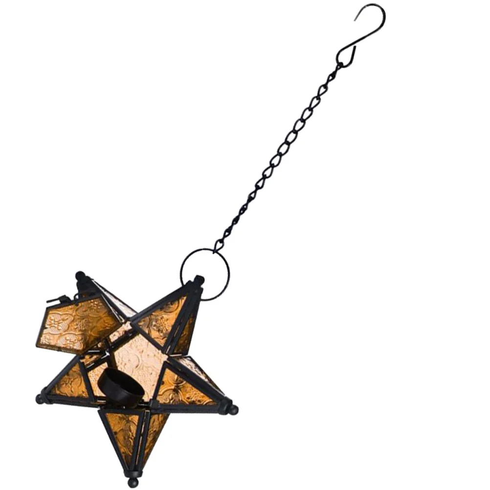 

Holder Lantern Hanging Metal Tealight Star Candlestick Holders Tea Light Decorative Lanterns Vintage Wedding Moroccan Ramadan