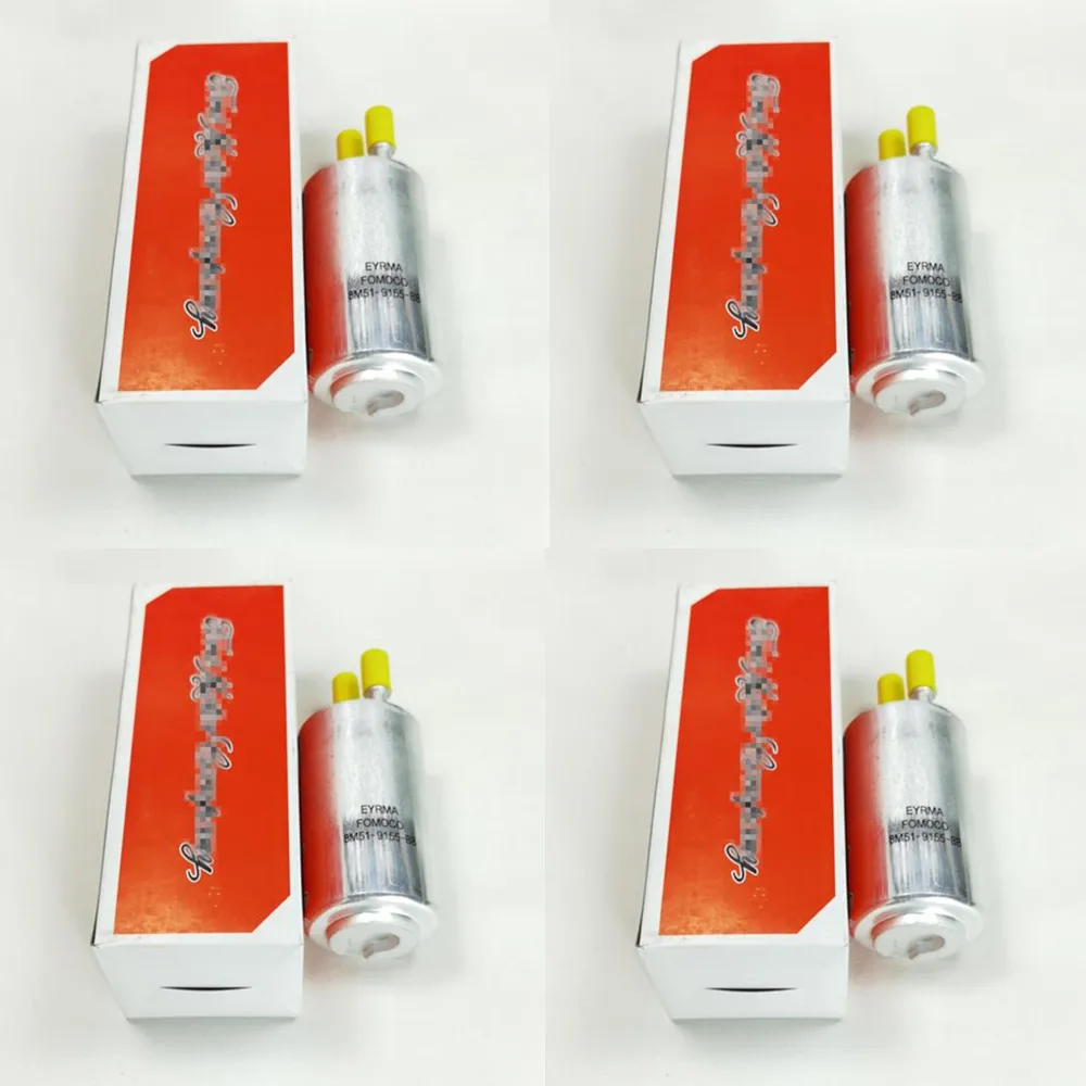 

Топливный фильтр для FORD FOCUS C-MAX ECOSPORT MAZDA 3 VOLVO C30 C70 S40 V50 5M519155AA 2M5C-9155-AB 31274952, 4 шт.