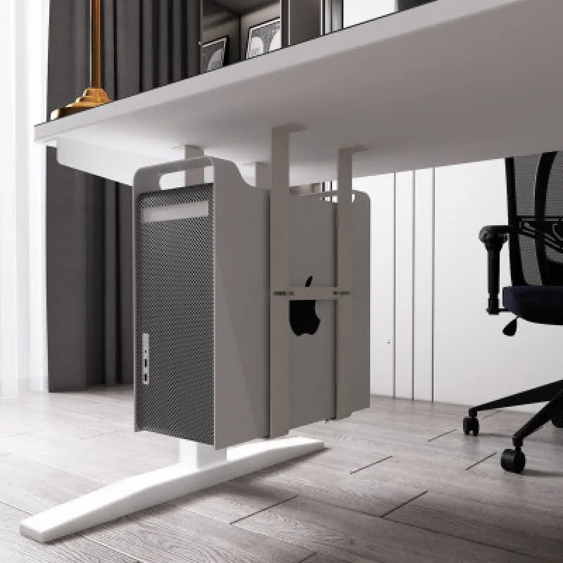 universal pc case holder under desk adjustable cpu stand lift computer mainframe hanger host box stand bracket hanging rack free global shipping