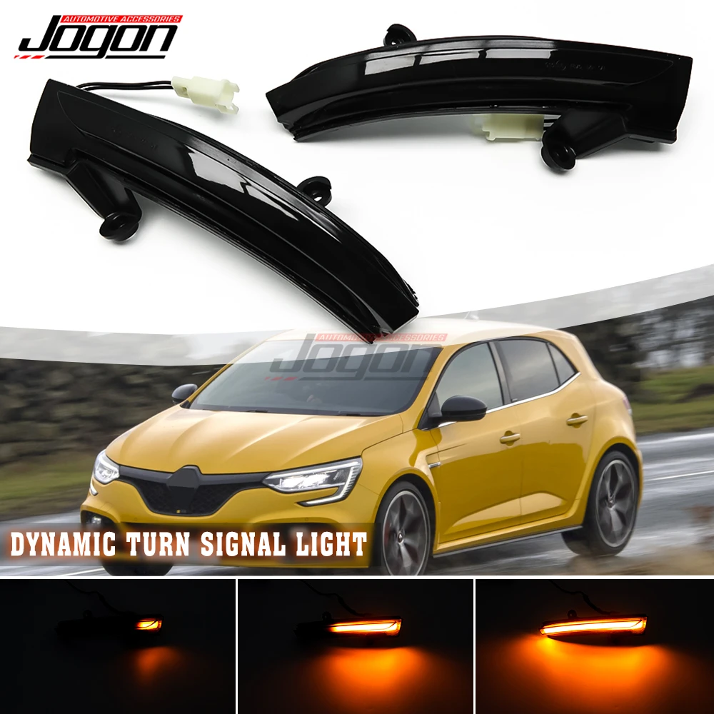 

Светодиодный динамический поворотник, светильник кальный индикатор последовательности для Renault Megane IV MK4 Clio V 5 Lutecia Talisman