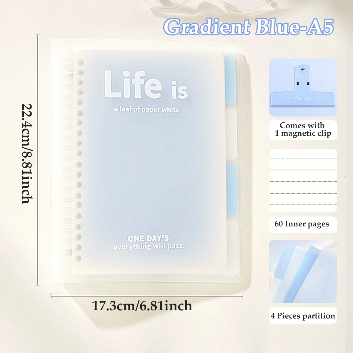 

Kawaii многоцветный блокнот H508