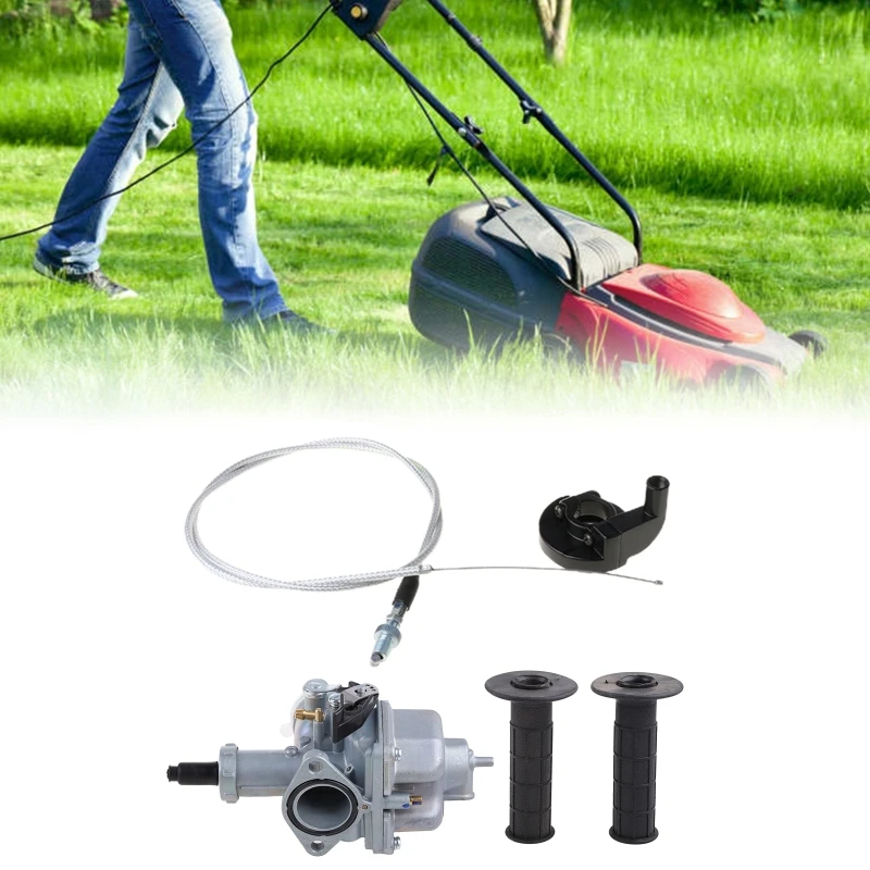 

Carburetor Carb for Honde XR 100 XR 100R with Handlebar Hand Grips Throttle Cabl