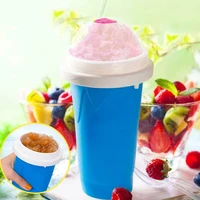 quick frozen smoothie cup diy homemade smoothie cups freeze drinks cup double layer summer juice ice cream cooling cup