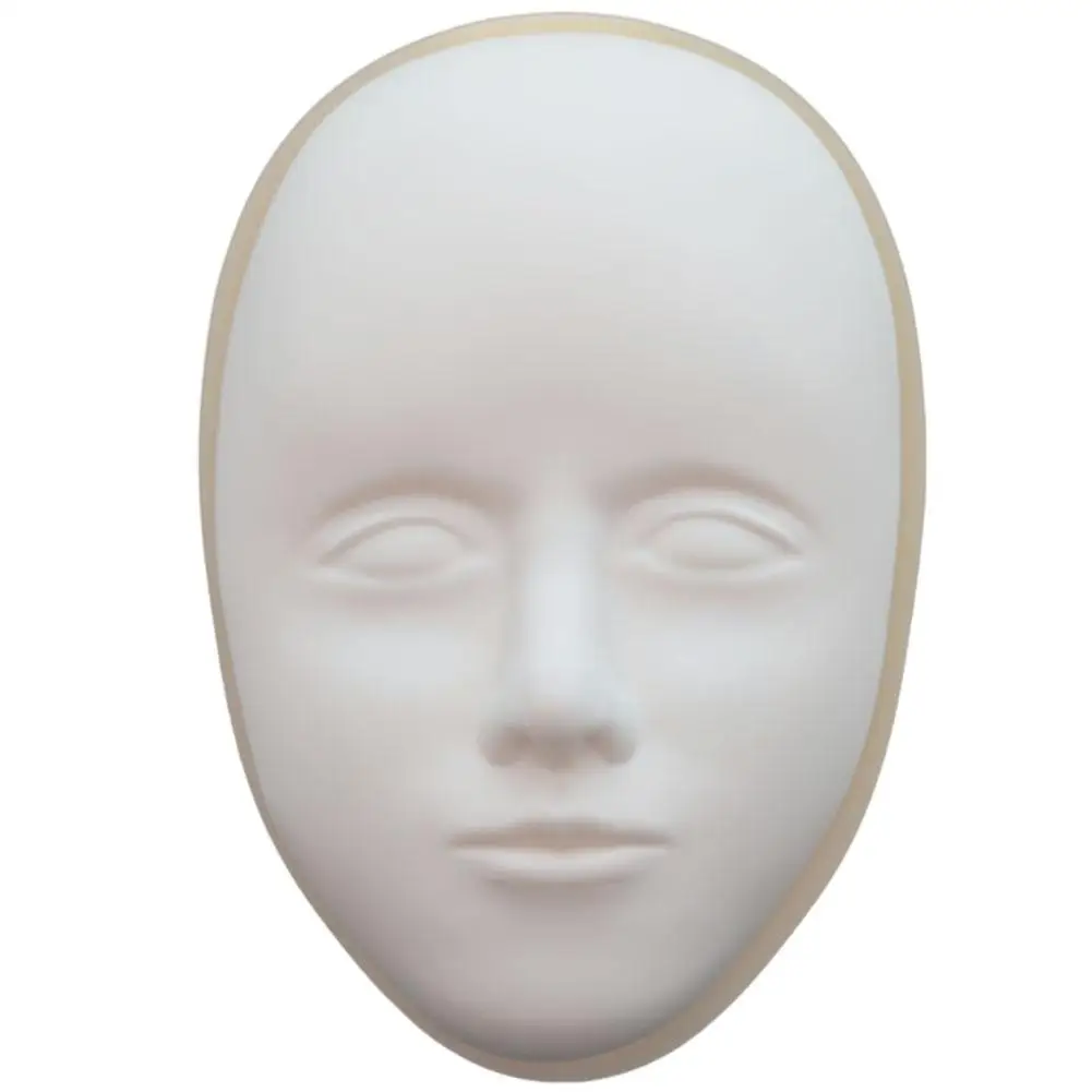 

Microblading 5d Tattoo Training Silicone Face Makeup Mannequin Skin Lip Permanent Eyebrow Tattoo Practice U8q5