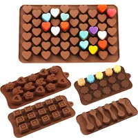 silicone mold chocolate ice cube tray cake candy brownie topper gummy fat bombs cookie mould ice cube tray candle for baking