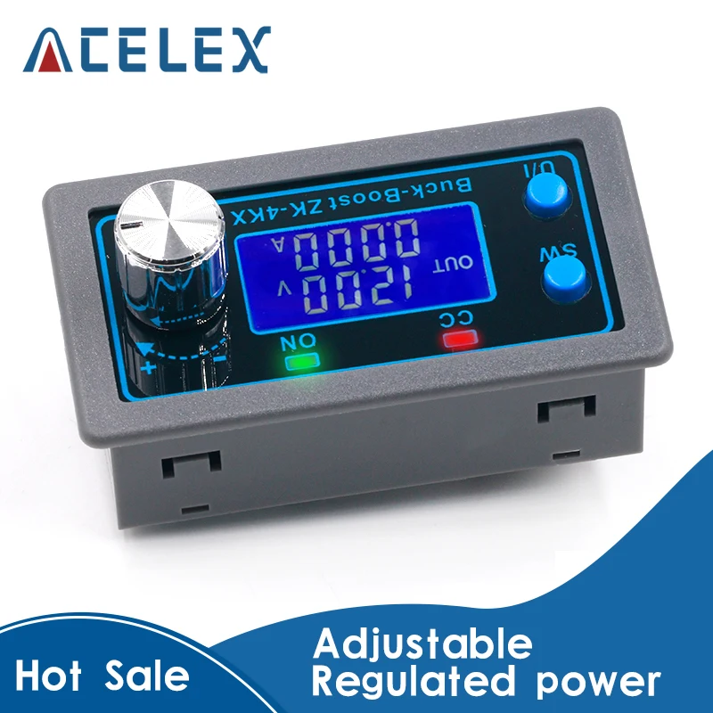 Понижающий повышающий преобразователь постоянного тока с ЧПУ CC CV ZK-4KX-30 в 4A 0 5