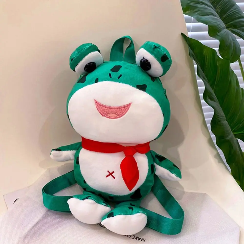 

Симпатичная плюшевая лягушка, сумка через плечо, рюкзак с мультяшными животными, симпатичная сумка для куклы, сумка, подарки для детей, девочек