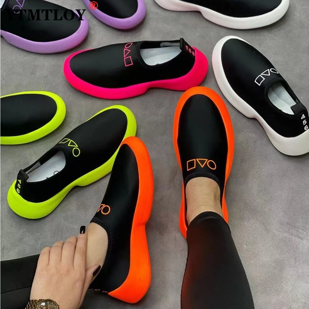 

Кроссовки ручной работы для женщин, Классическая Повседневная обувь на плоской подошве, удобные нескользящие, 8