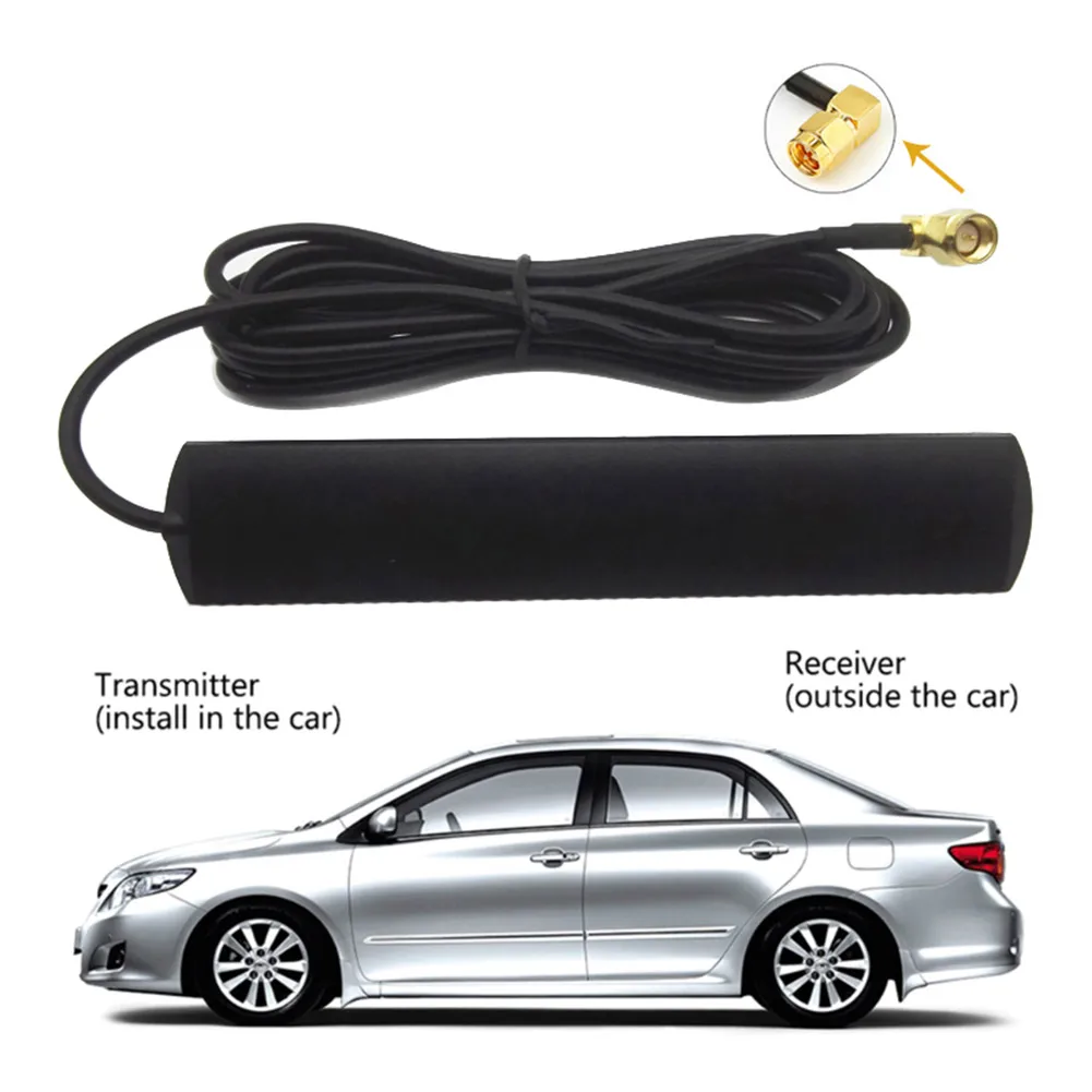 

1x Universal Car Antenna 2.4Ghz/4dBi SMA Male Connector 4G Wifi Antenna For Car Radio 300cm 10ft Antenna Accessories Tool
