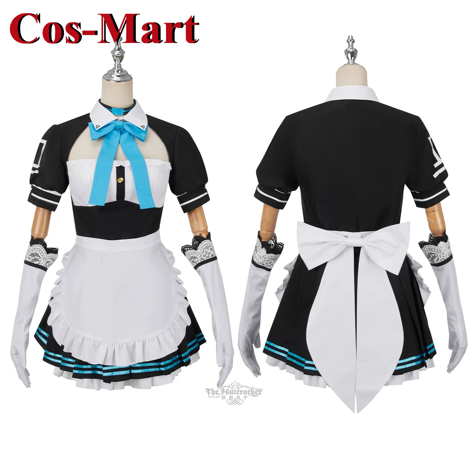 Cos-Mart Game Blue Archive MomoTalk Косплей Костюм Великолепная повседневная одежда Униформа