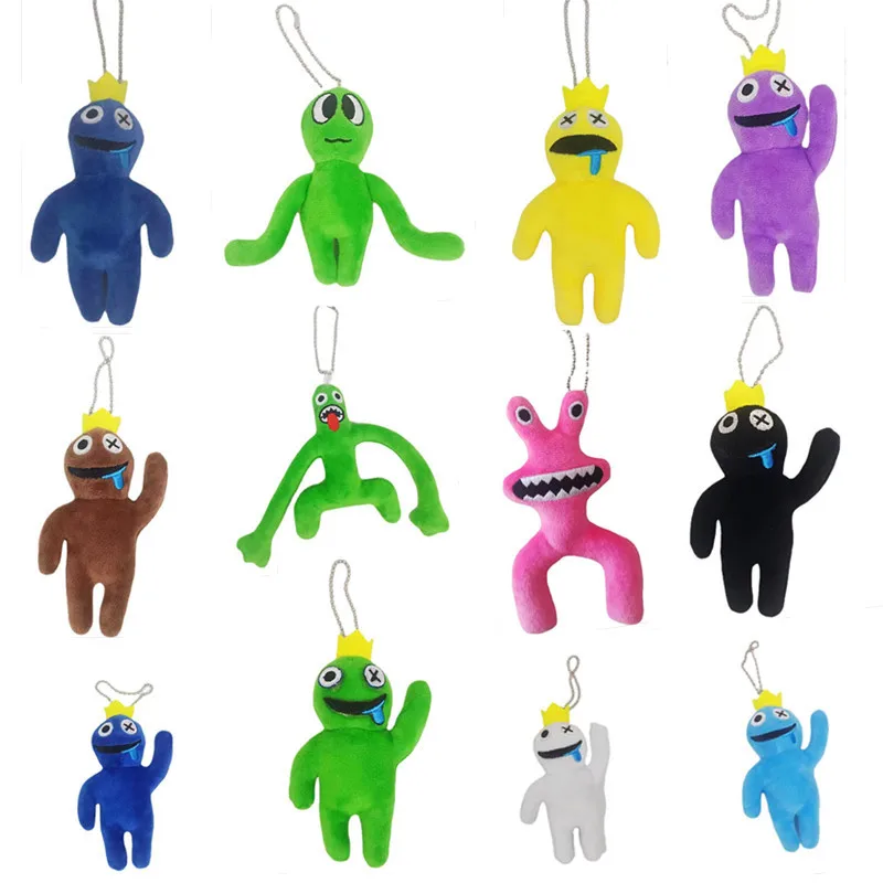 

Peluches Rainbow Friends key chain Peluche Kawaii Children Toys Cute Things Holder Car Bags Accessories