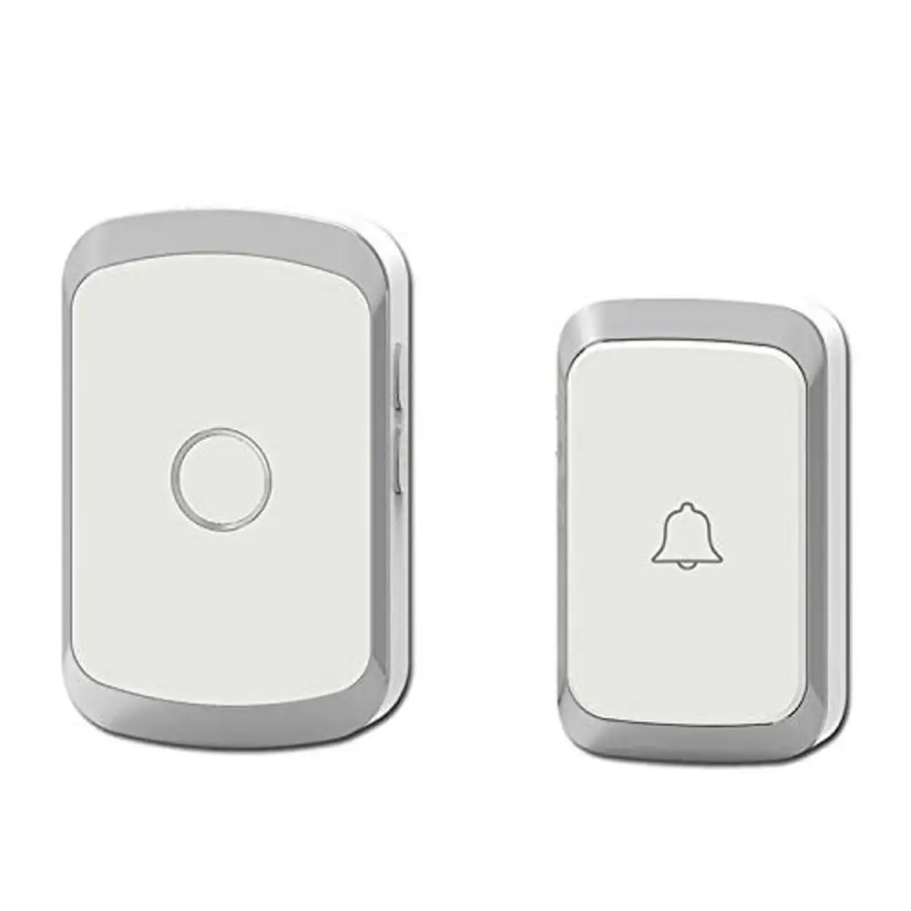 

Wireless Doorbell Cordless Chimes Us Eu Uk Plug Door Calling Bell 300m Range Home Smart Home Intelligent Door Bell 433mhz
