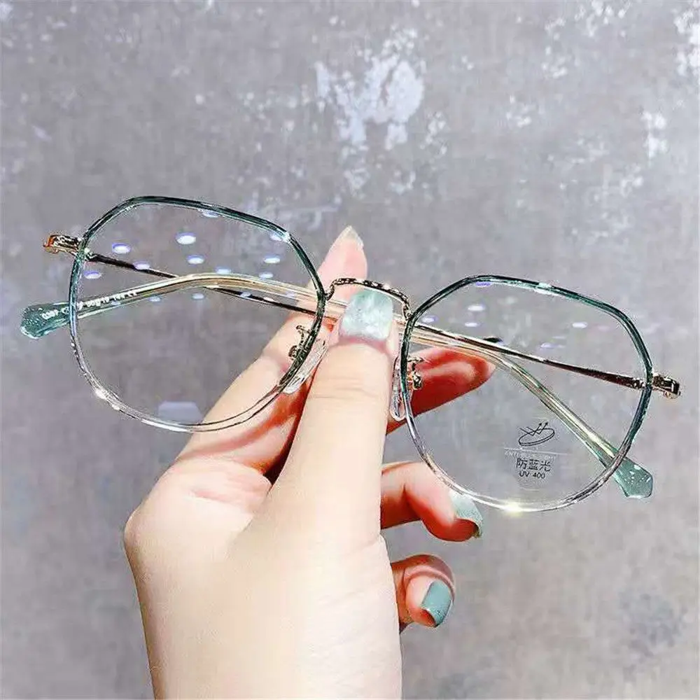

Women Men Eye Protection Cute Portable Anti-Blue Light Glasses Ultra Light Frame Computer Goggles Eyeglasses