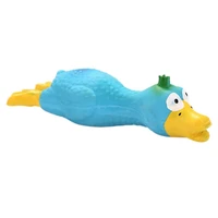 dog squeak toys spoof screaming chicken for dogs nature rubber duck chick shape squeaky toy pet puppy chew toys tooth cleaning
