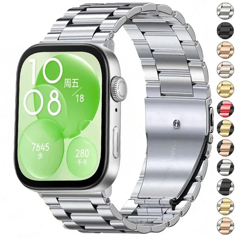 Ремешок из нержавеющей стали для Huawei Watch Fit 3