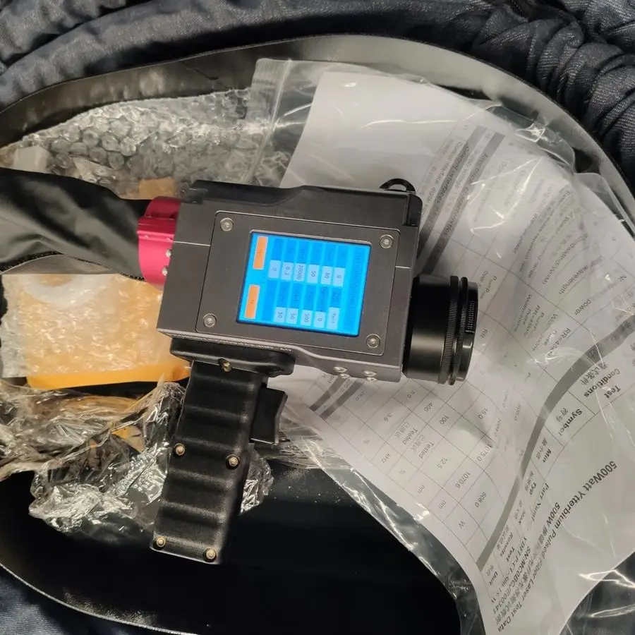 Ручной импульсный лазерный очиститель 300 Вт 500 1000 высокая мощность для удаления