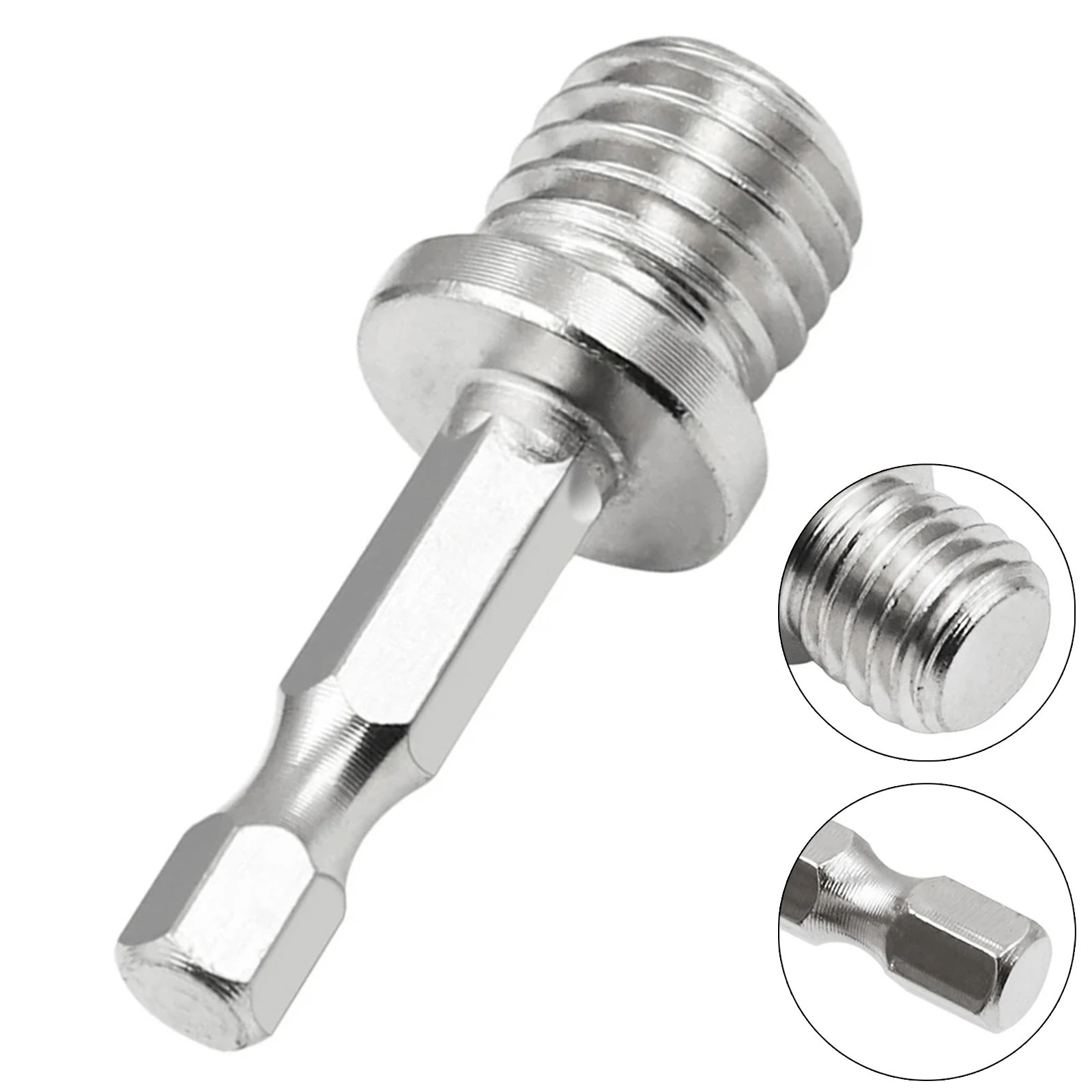 

M14 Hex Shank Screw Drill Adapter Screw Thread Angle Mill For Drill Hand Connection Adapter Rod Electric Tools Accessories