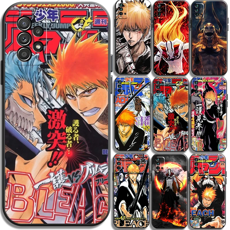 

Bleach Anime Japan Phone Cases For Xiaomi Redmi Redmi 7 7A Note 8 Pro 8T 8 2021 8 7 7 Pro 8 8A 8 Pro Funda Soft TPU Carcasa