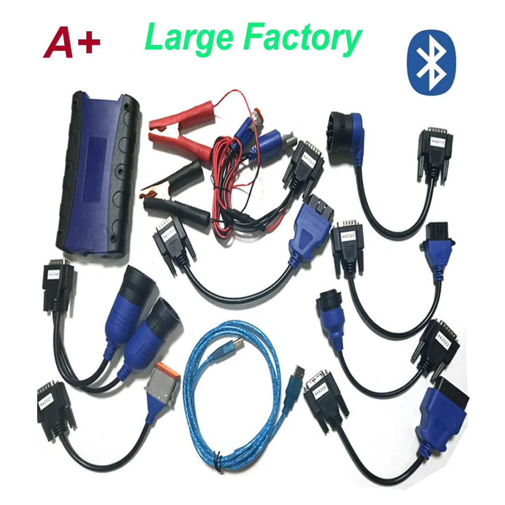 Большой завод N2 USB 125032 Link Bluetooth для грузовика для Volvo ISUZU Nexiq 2 Диагностика тяжелых грузовиков для Cummins Nexiq2 HINO