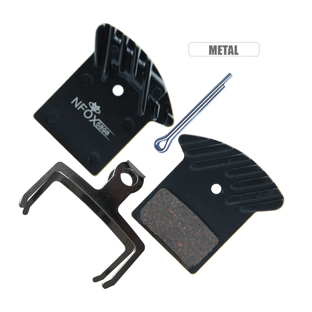 

1 Pair Bicycle MTB Ceramic Copper Base Brake Pad Heat Dissipation Pads For-Shimano Denoise Mountain Cycling Accessories Parts