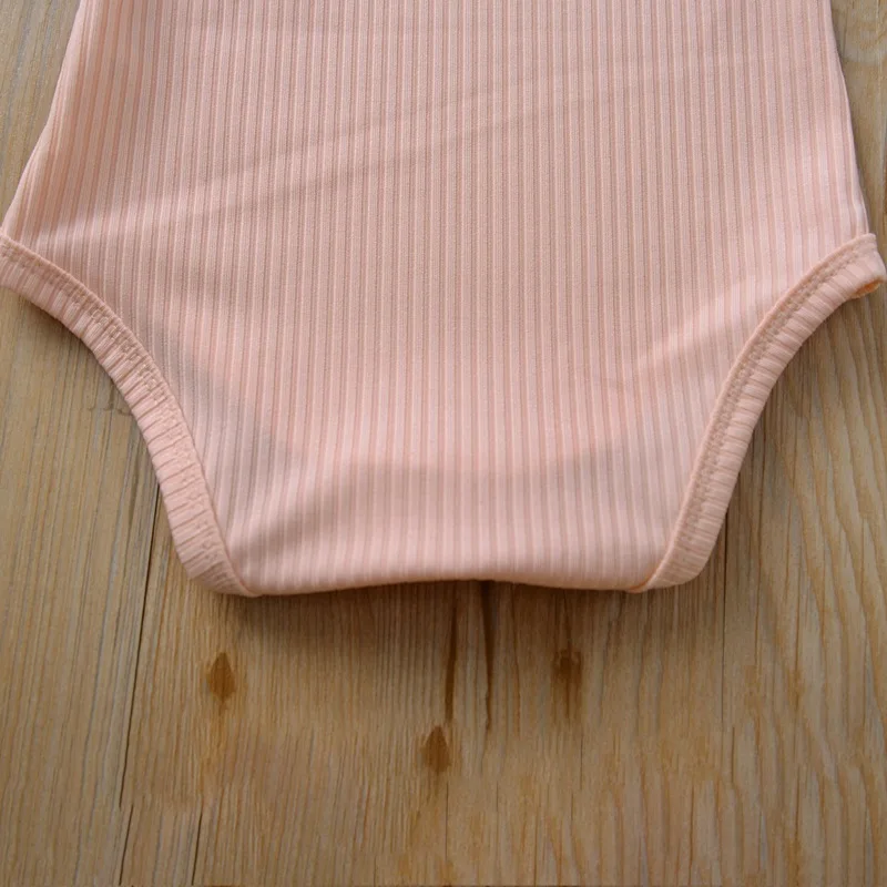 Одежда для новорожденных девочек Летний комбинезон с короткими рукавами и