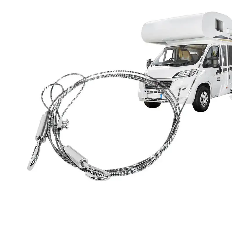 

Модифицированные аксессуары для домов на колесах, дверной люк, стальной проволочный Тяговый шнурок, регулируемый корзина, дверной ящик для хранения багажа, внешний подвесной