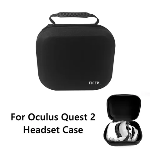 FICEP Чехол для VR-гарнитуры Oculus Quest 2/Meta Quest 3/Pico 4