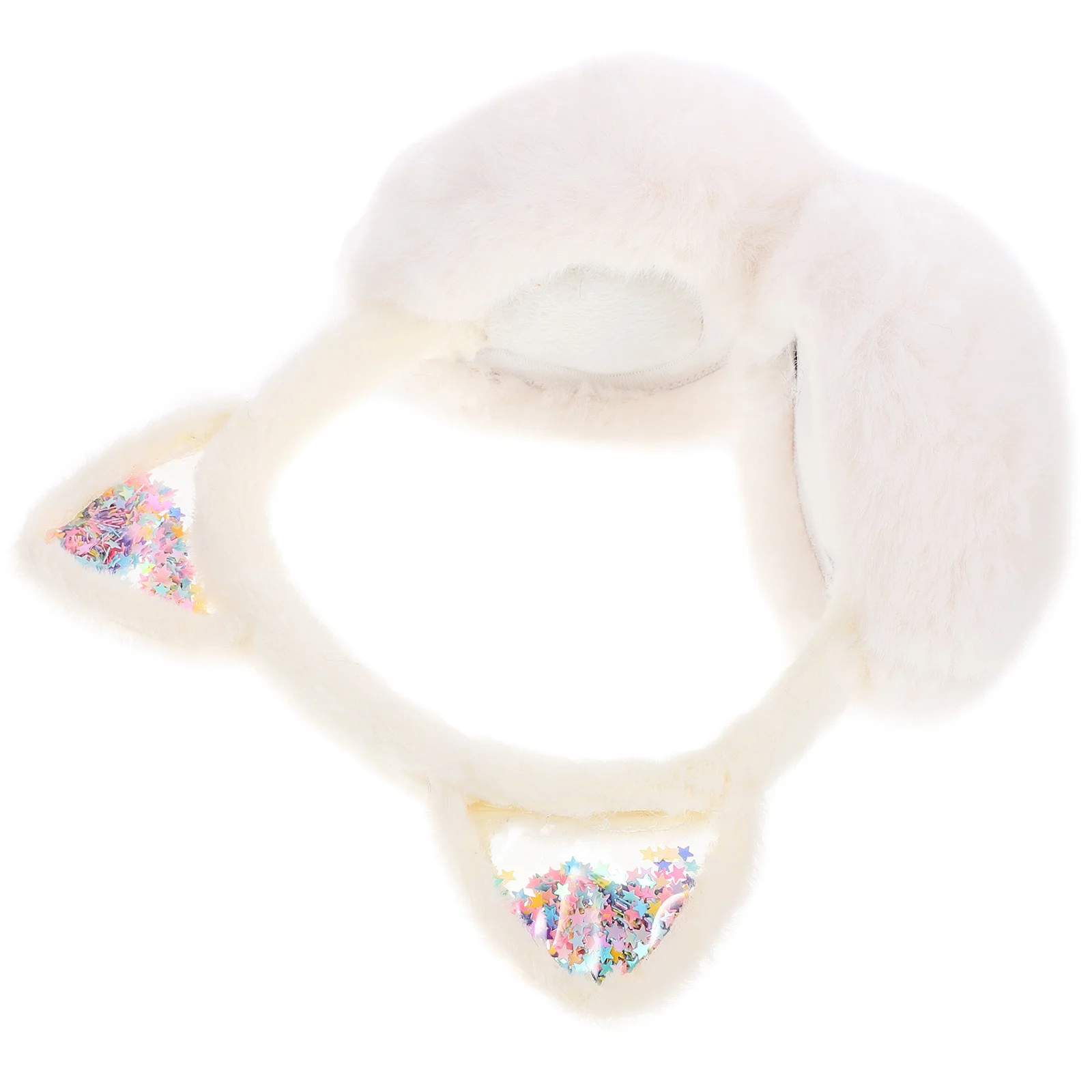 

Headband Girl Child Girls Headbands Plush Earmuffs Yarn Winter Sports Headdress
