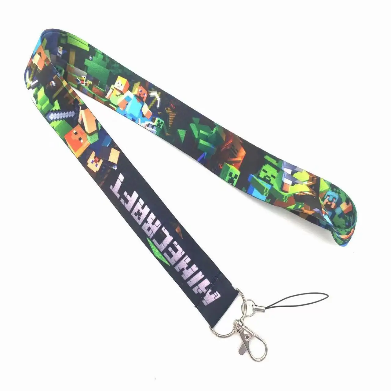 

Cartoon Lanyards Id Badge Holder Keychain ID Card Pass Gym Mobile Badge Holder Lanyard Key Holder