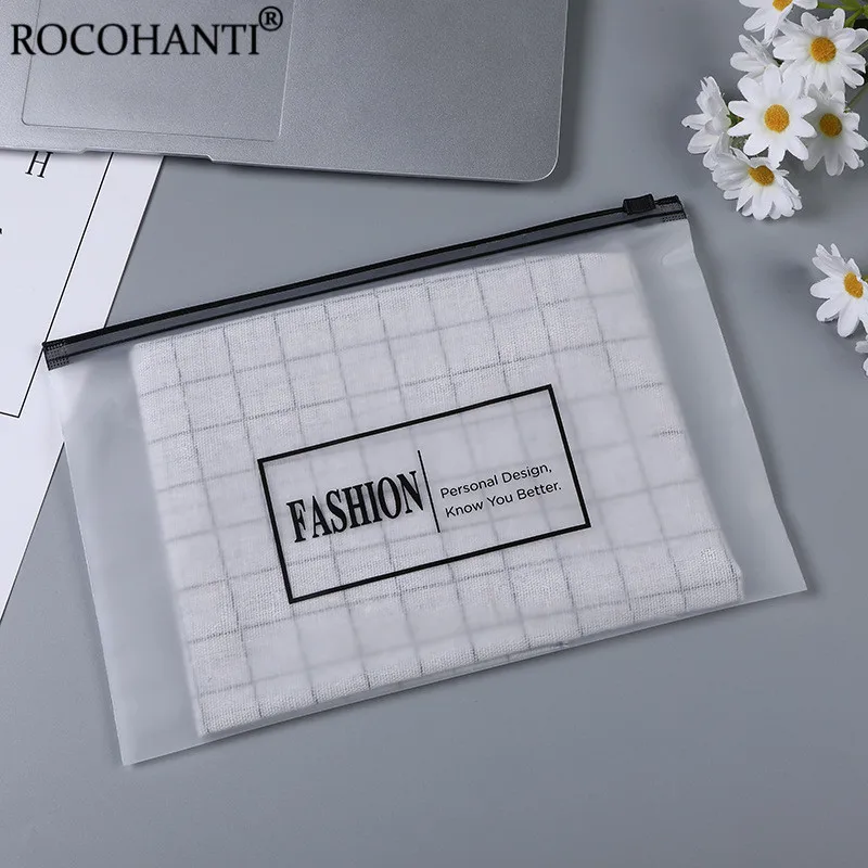 

50/100 шт., водонепроницаемые полиэтиленовые пакеты на молнии