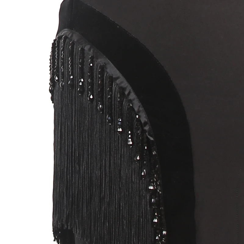 Юбки для латинских танцев женская тренировочная одежда с кисточками взрослых