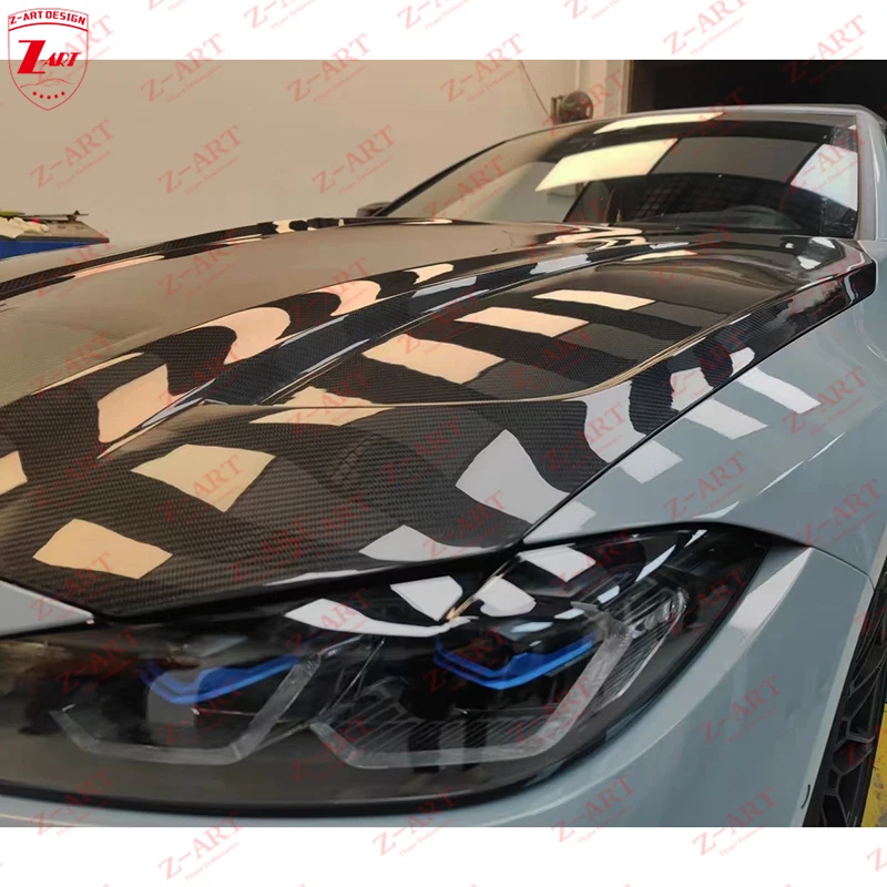 _ 2021 м3 сухая крышка двигателя из углеродного волокна для M4 G80 G82 G83 - купить по