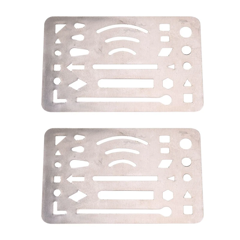 

2 шт., экран из нержавеющей стали для рисования