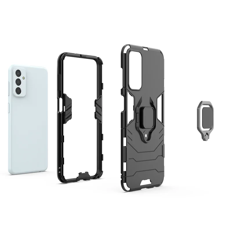 For Samsung Galaxy M13 Case for Samsung Galaxy M13 M53 M23 M33 Cover Funda Finger Ring Protective Phone Bumper For Samsung M13