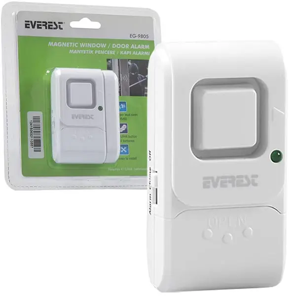 

EVEREST EG-9805 MANYETİK WINDOW AND DOOR SECURITY ALARM