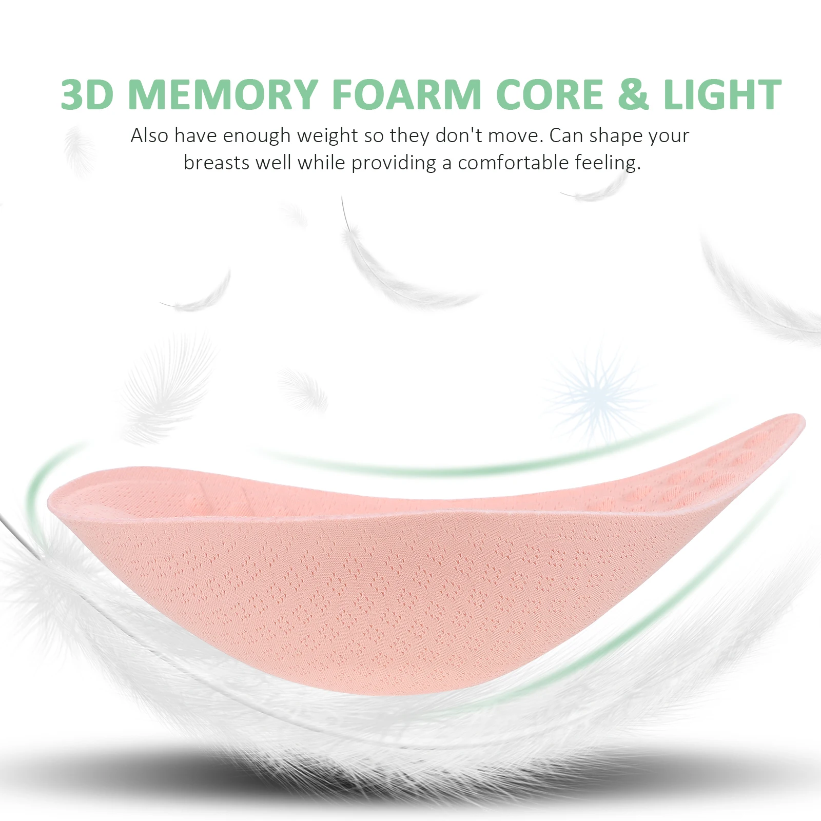 12 Pairs Silicone Gel Pad Supple Insert Breast Up Pad Girl Clothing Accessories