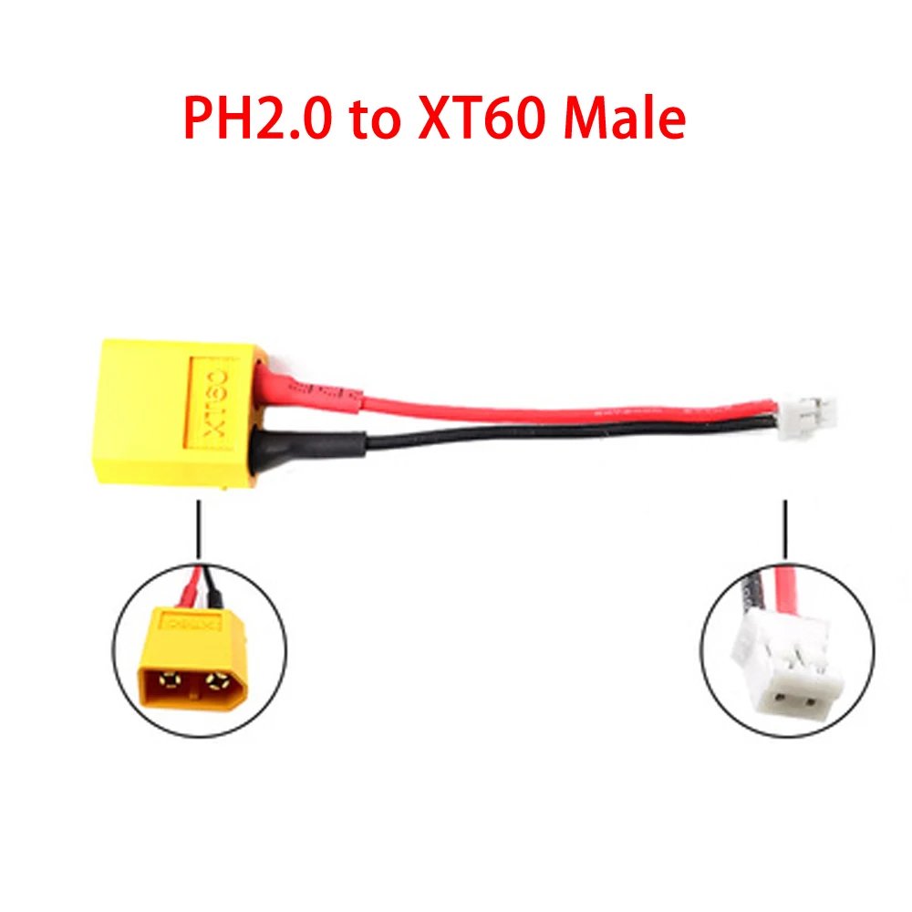 HBXINTAO Адаптер PH2.0 к XT60/XT30